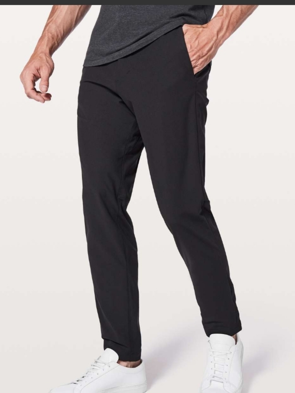 Lululemon Men's Commission Pant Slim Waist 34 Black